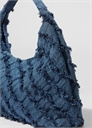 Плетеная джинсовая сумка артикул 1255043001