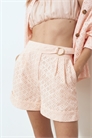 Шорты из хлопка с английской вышивкой артикул 1333345001