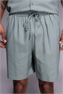 Короткие шорты под льняной артикул 152859341