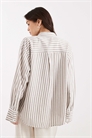 Рубашка свободного кроя из льна артикул 152627404
