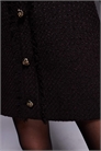 Мини-юбка с пуговицами попереду из букле артикул 152830299