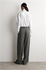 Расслабленные брюки с широкими штанинами артикул 1292450007