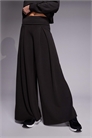 Танцевальные брюки из модальной смеси с ультрамягкой тканью и широкими брючинами, с отворотом на талии артикул 154641493