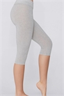 Хлопковые леггинсы-капри артикул 153929973