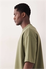 Футболка BreatheMAX™ свободного кроя из смесовой ткани цвета хаки артикул 152937546