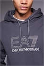 Толстовка с капюшоном Armani EA7 с отражающими элементами артикул 153989269