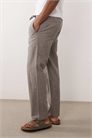 Брюки свободного кроя из смешанного льна артикул 153807674