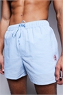 Плавательные шорты из ткани «сирсакер» артикул 139107890