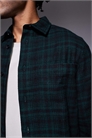 Обычная клетчатая рубашка из фланели артикул 147474025