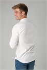 Хлопковая рубашка-оксфорд с длинными рукавами артикул 155974337