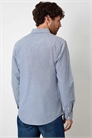 Рубашка с длинными рукавами из оксфордского хлопка артикул 155059344