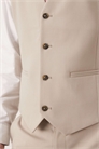 Жилет к узкому костюму цвета экрю артикул 143214892
