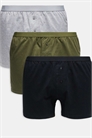 Набор из 3-х пар боксеров из джерси артикул 152596297