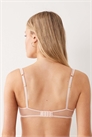 Бюстгальтер с косточками и открытой спинкой «балкончик» с высоким верхом, с стеганым узором из атласа и сетки от Pamela артикул 154140732
