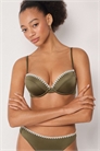 Бюстгальтер-пуш-ап с мягкими чашками и изысканным блеском артикул 156299367