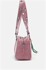 Сумка через плечо с декоративными элементами артикул 156336051