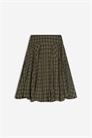 Юбка-миди в клетку артикул 156383749