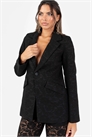 Блейзер с цветочным кружевом артикул 152718535