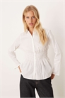 Рубашка с длинными рукавами и сборками артикул 150855719