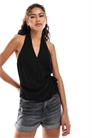 Топ без рукавов с завязками по бокам артикул 144913502