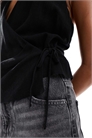 Топ без рукавов с завязками по бокам артикул 144913502