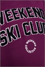 Толстовка Weekend Collective из плотной ткани с принтом в стиле лыжного клуба co-ord артикул 148857199