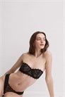 Бандо-бюстгальтер с эффектом балконет в стиле «игривый гламур» артикул 155614010