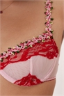 Бюстгальтер «балкон» с косточками и кружевом «Celia», украшенный мелким цветочным узором артикул 150263019