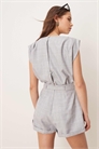 Короткий комбинезон из бумажного мешка с поясом артикул 140697103