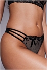 Стринги с вышивкой в виде бантика артикул 151897733