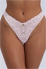Стринги из цветочного кружева «Кармель» — мягкие трусики, подчеркивающие фигуру артикул 155342169