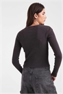 Футболка с длинным рукавом Teri Waffle артикул 153849751
