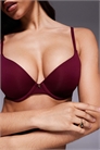 Формованный бюстгальтер-топ с подвеской и рельефными бретелями артикул 150266903