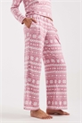 Брюки-пижама с низкой посадкой и широкими штанинами co-ord артикул 154010551