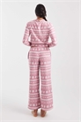 Брюки-пижама с низкой посадкой и широкими штанинами co-ord артикул 154010551