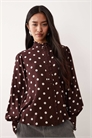 Блузка Bronte на пуговицах артикул 151929815