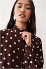 Блузка Bronte на пуговицах артикул 151929815
