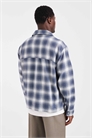 Рубашка в клетку с длинными рукавами артикул 154149897