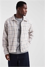 Рубашка в клетку с длинными рукавами артикул 154149895