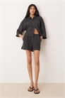 Рубашка из марли с укороченным кроем co-ord артикул 149425238