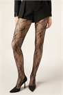 Колготки с цветочным кружевом артикул 155895680