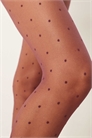 Колготки с мелким точечным узором артикул 149426768