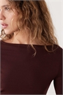 Топ с длинными рукавами и лодочным вырезом от Annie артикул 153679647