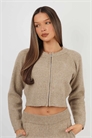 Вязаный бомбер Ayla артикул 154684168