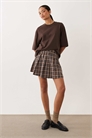 Мини-юбка в клетку артикул 153050293