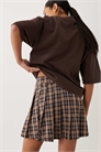 Мини-юбка в клетку артикул 153050293