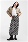 Юбка-миди в клетку артикул 150706259