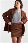 Мини-юбка из искусственной замши co-ord артикул 151530830