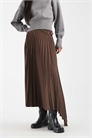 Макси-юбка с гофрированным подолом артикул 155057856