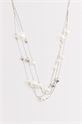 ASOS DESIGN Curve: многорядный колье с искусственными жемчужинами артикул 152119289
